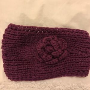 Purple Knit Headband